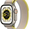 Apple Watch Ultra Apple Watch UltraTitan Trail Loop Gelb/Beige M/L