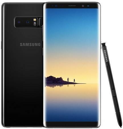 Samsung Galaxy Note 864GB midnight black Samsung Galaxy Note 8